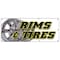 Signmission RIMS & TIRES BANNER SIGN wheels tires car rims truck suv automotive auto B-96 Rims & Tires - alternate 1